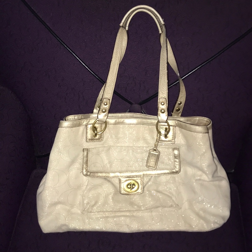 Large authentic Coach purse